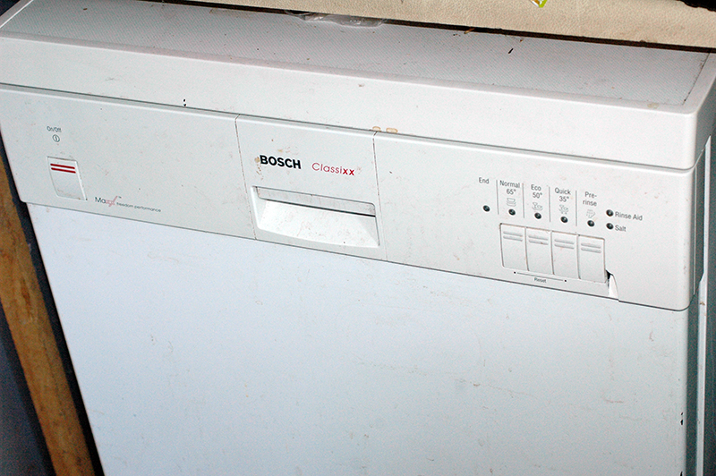 bosch dishwasher cold water only